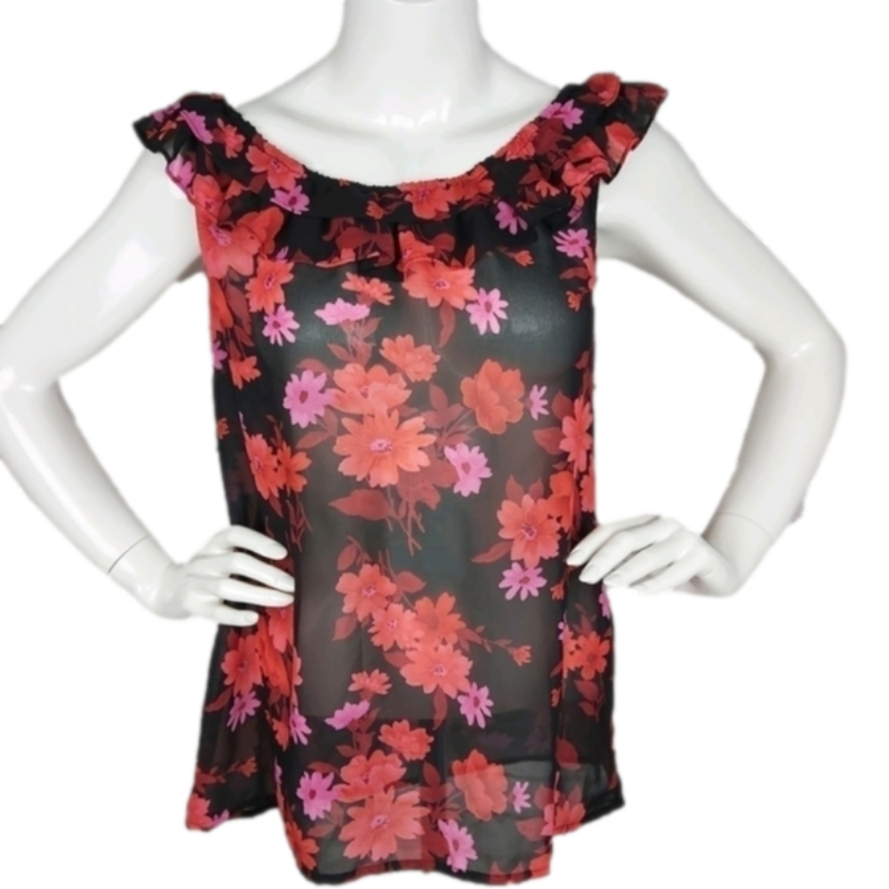 𝅺loft Floral Off Shoulder Top‎